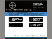 Tablet Screenshot of medicalinternational.net